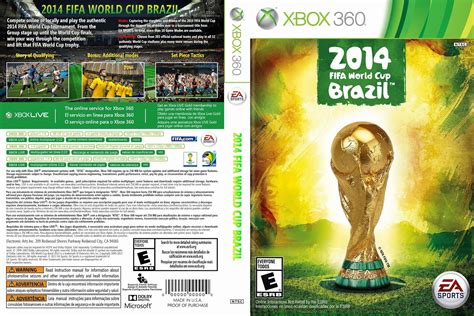 2014 Fifa World Cup Brazil Xbox 360 Ultra Capas