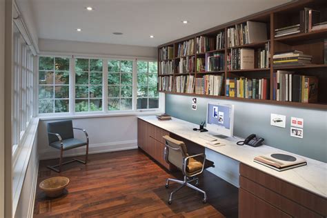 Lynwood Kyra Clarkson Architect Home Library Design Office Interior