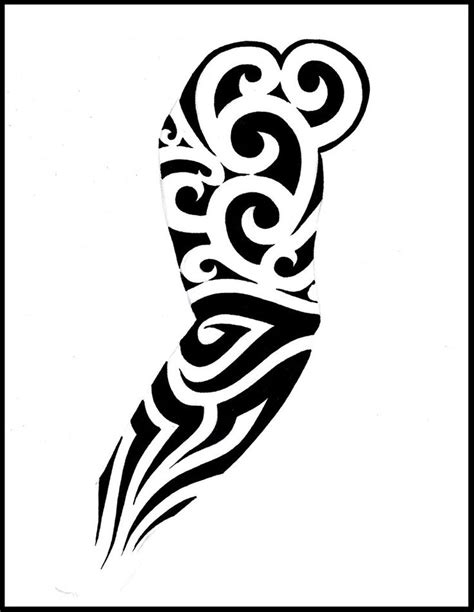 Full Sleeve Tattoo Tribal Arm Tattoos Tribal Tattoos Tribal Sleeve