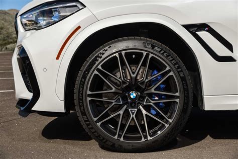 The All New Bmw X M Competition In Colour Mineral White Metallic And