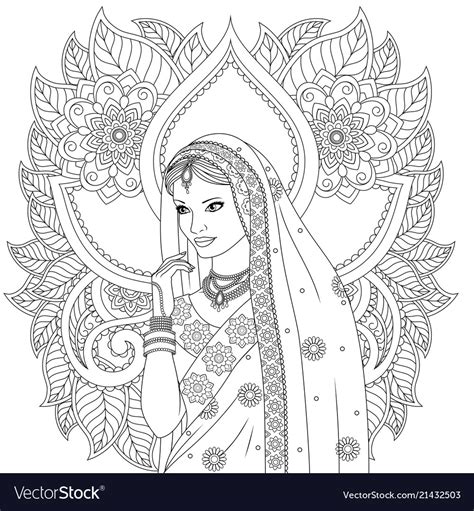 Coloring Page Of Indian Worksheet24