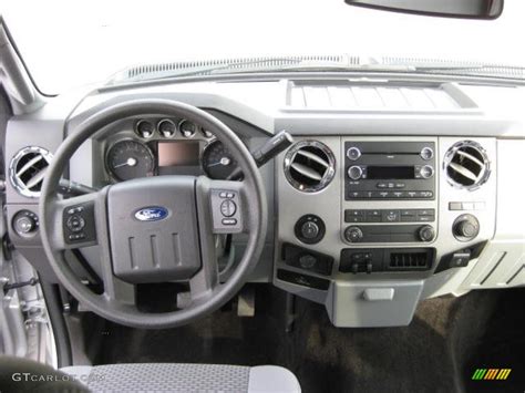 2011 Ford F250 Super Duty Xlt Supercab Steel Gray Dashboard Photo