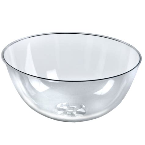 Clear Plastic Bowl 16 Diameter