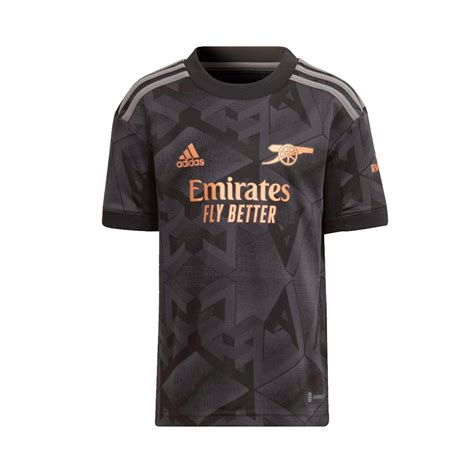 Maillot Adidas Arsenal Fc Segunda Equipación 2022 2023 Black Fútbol