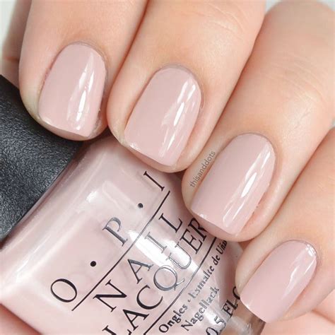 OPI My Very First Knockwurst Neutral Nails Pretty Nails Gel Nails