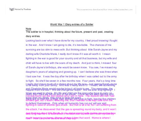 How To Write Diary Entry