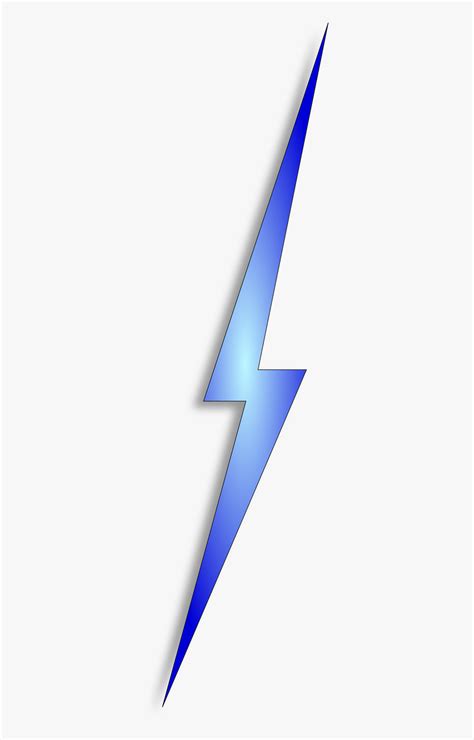 Blue Lightning Bolt Clipart Hd Png Download Kindpng