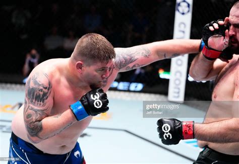 Jake Collier Punches Martin Buday Of Slovakia In A Heavyweight Fight News Photo Getty Images