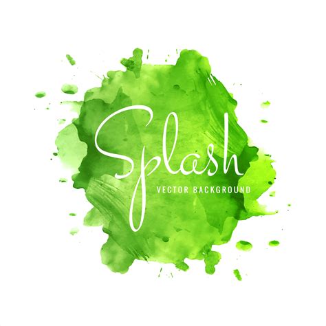 Watercolor Green Vector Art Icons And Graphics For Free Download