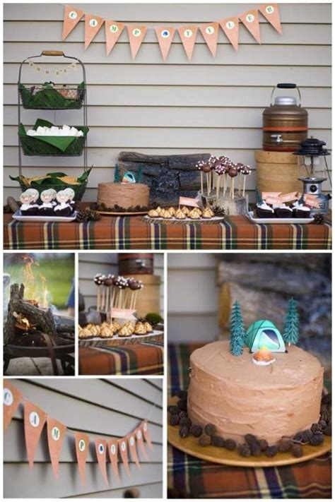 Mostly they want to be with here's an idea instead of a party: 23 Awesome Camping Party Ideas | Spaceships and Laser Beams
