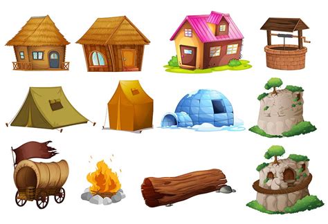 Different Types Of Houses With Names For Preschoolers And Kids