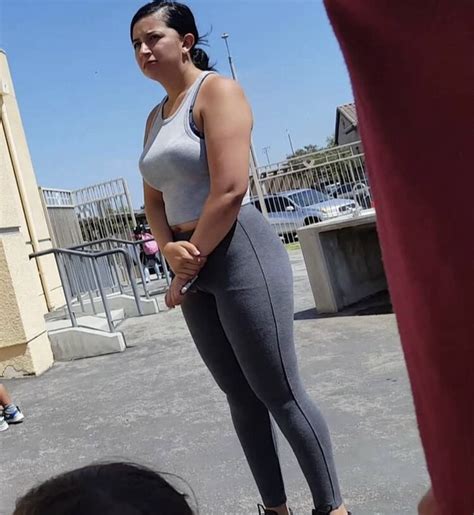 This Latina Milf Had Such A Nice Little Booty Vpl Spandex Leggings And Yoga Pants Forum