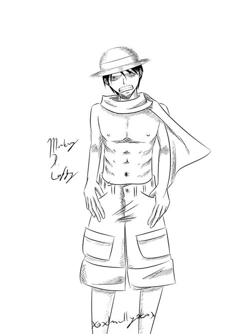 Luffy Pissed Off By Xox1melly1xox On Deviantart