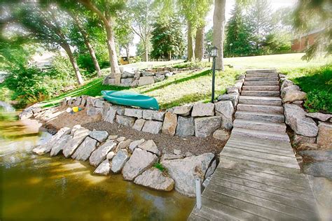 Shoreline Solutions By Cold Stone Shorelines And Retaining Walls House