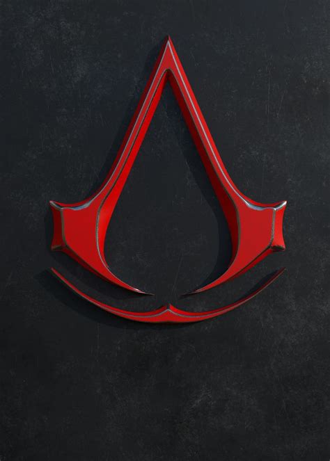 3d Ac Emblem Assassins Creed Artwork Assassins Creed Hd Assassins