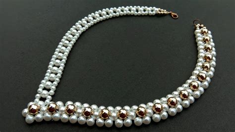 How To Make Pearl Necklaceat Homepearl Necklacediy Useful