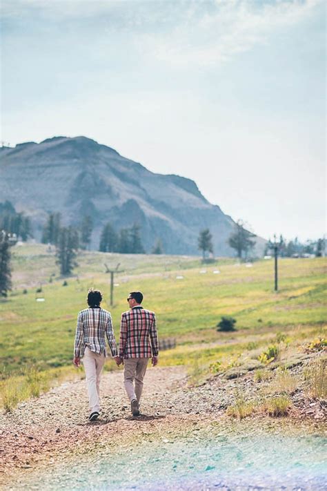 wes anderson inspired wedding at squaw valley junebug weddings