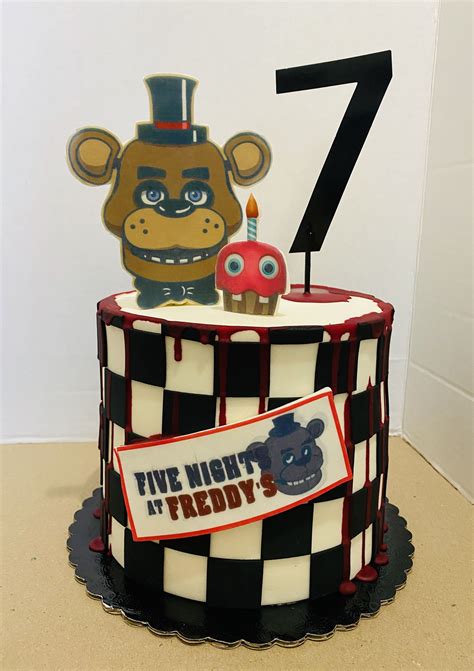 Five Nights At Freddy S Cake Topper Happy Birthday Cake Topper Video My Xxx Hot Girl