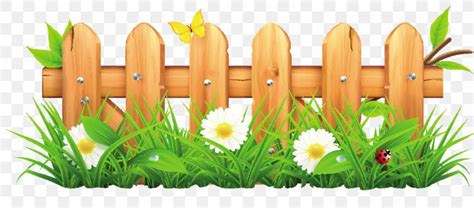 Picket Fence Flower Garden Lawn Clip Art Png X Px Fence