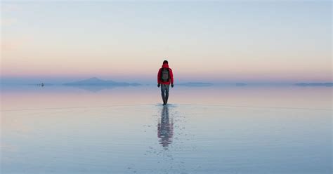 Extraordinary Picture Shows Man Walking On Water But Is Everything