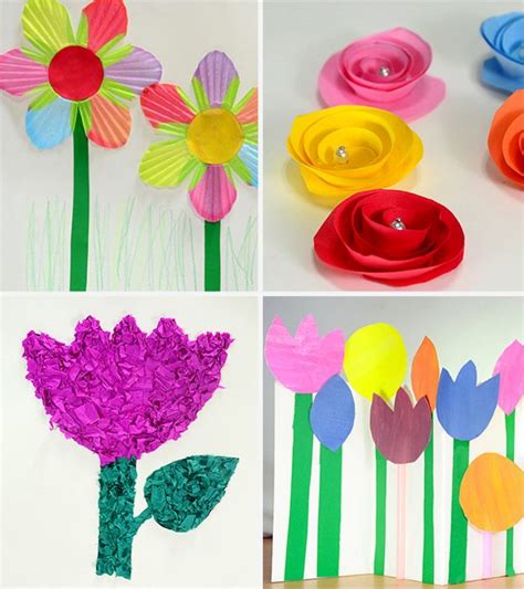 Step By Step Paper Flowers Easy Paper Flowers Step By Step Teacher