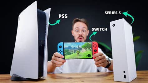 Qual O Melhor Xbox Series S Vs Ps5 Vs Nintendo Switch Youtube
