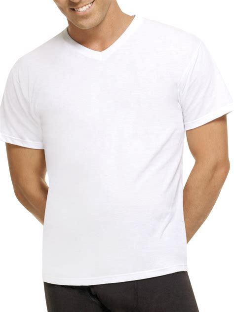 Pack Of Hanes Mens Classics V Neck Tee Shirts Clothing Shoes