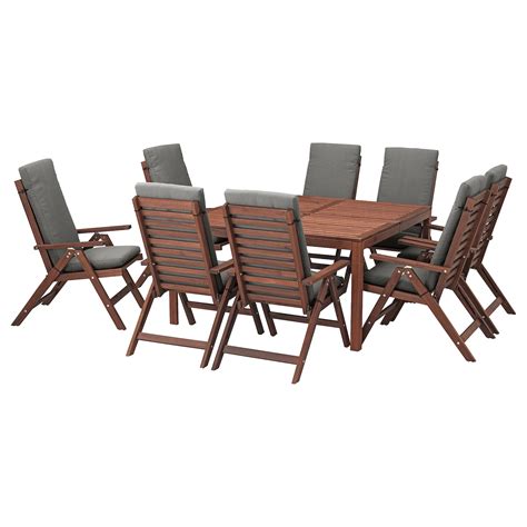 Belikan isteri kerusi meja makan yang bermula dengan rm99 ini. ÄPPLARÖ Meja + 8 kerusi posisi - IKEA