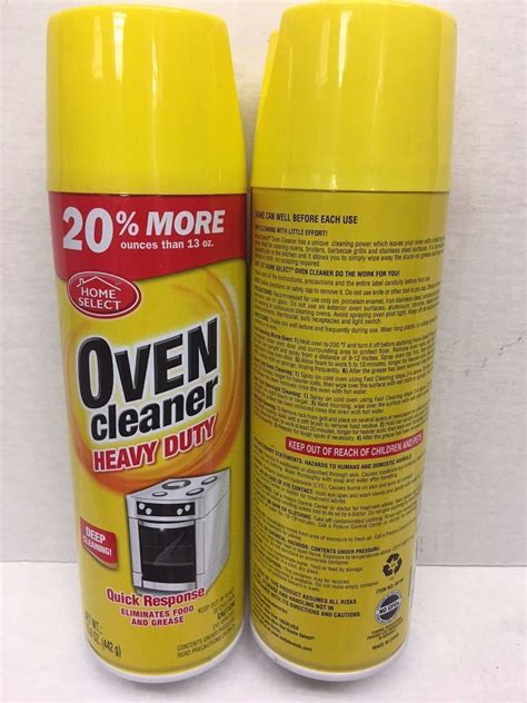 13612 Bottles Oven Cleaner Heavy Duty By Home Select 156 Oz New