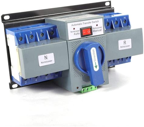 Tfcfl 4p63a Dual Power Automatic Transfer Switch Generator Transfer