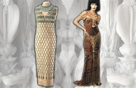 Bead Net Dress—a Highly Skilled And Elaborate Garment Entirely Made Of Beads That Was Probably