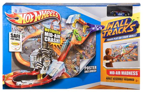 This part is for the hot wheels track builder sets. Hot Wheels WALL TRACKS™ MID-AIR MADNESS™ Set