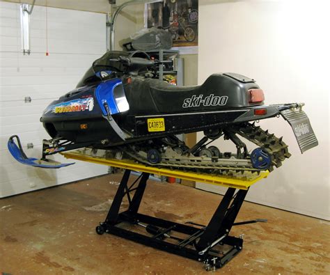 Sled Lift Bike Lift Works Great For Snowmobile Filmburner Flickr