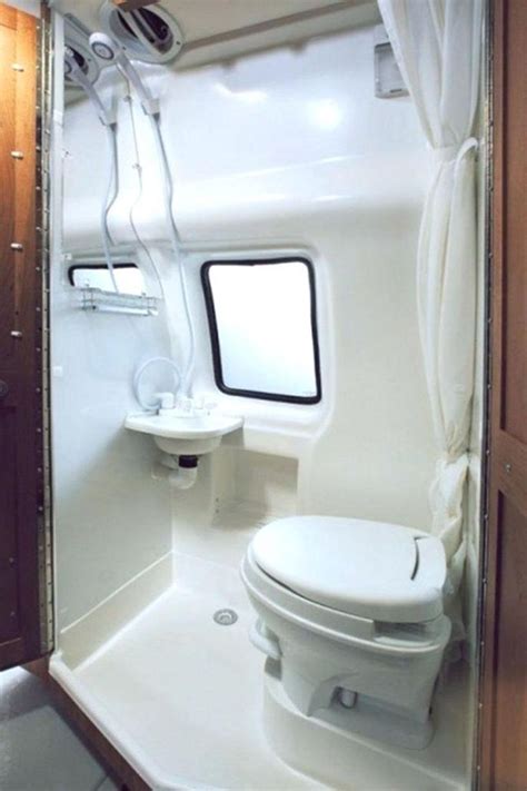 58 Small Rv Bathroom Design Ideas To Inspire You Camper Bathroom
