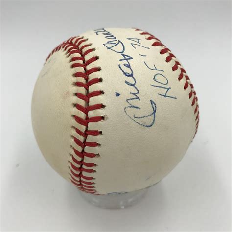 Mickey Mantle Hall Of Fame 1974 Signed Inscribed Al Baseball Psa Dna Ebay