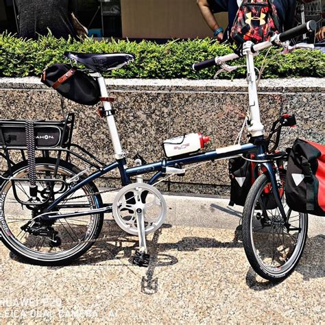 Dahon classic 16 bicycle folding camping bike vintage buy: Razin Wahab on Instagram: "#dahon #dahonboardwalk #tour # ...