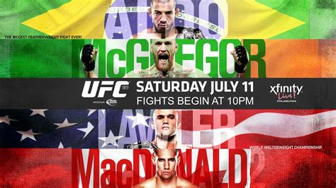 Ufc 189 Les Posters Et Les Affiches à Las Vegas Ufc Fans France