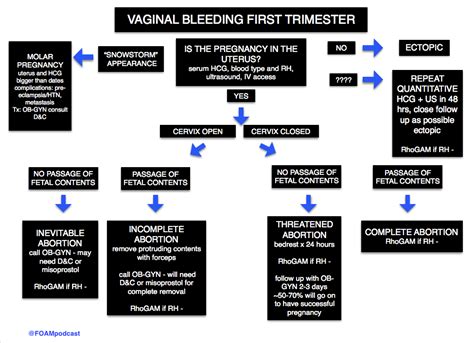 Vaginal Bleeding In The First Trimester Diagnostic Grepmed