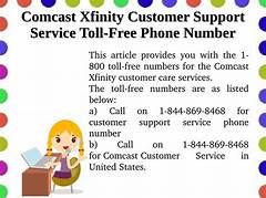 Xfinity Monile Customer Service