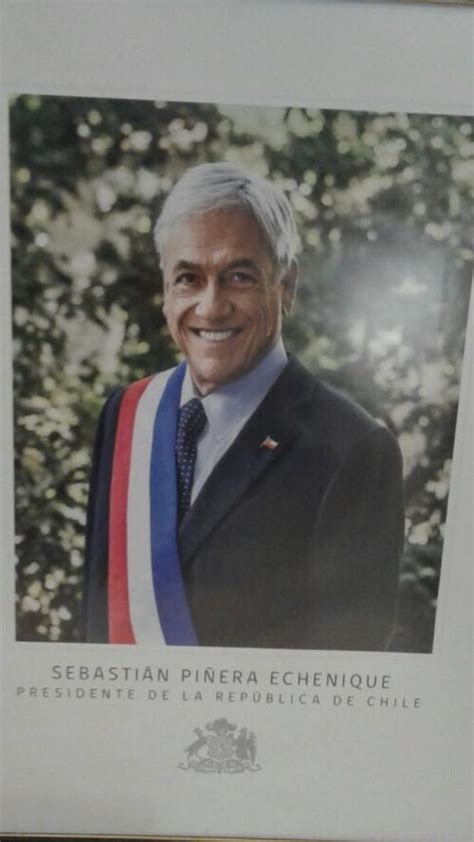 Así Será La Fotografía Oficial De Sebastián Piñera Como Presidente