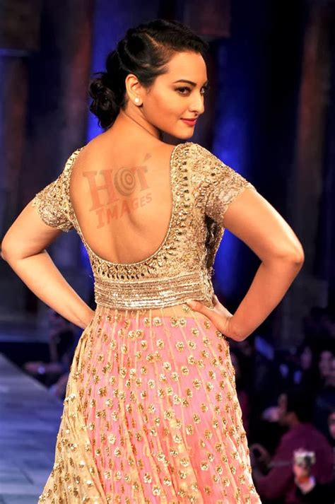 Sexy Sonakshi Sinha Hot Back Pictures Hot Images