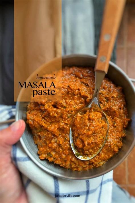 Easy Homemade Masala Paste Recipe Simple Tasty Good