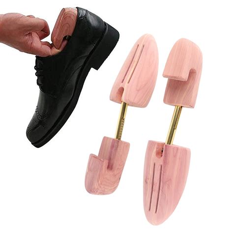 wooden shoe tree cedar wood shoe tree stretcher shaper shoe shape holder expander extender