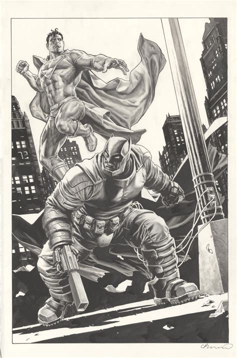 Dark Knight V Superman By Lee Bermejo Comic Art Comic Books Art
