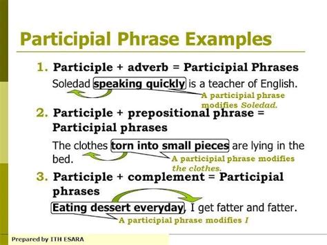 Participial Phrase Examples 💯 Learn And Share English