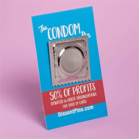 Condom Pin — Dissent Pins