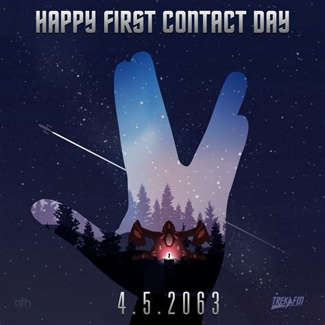 Geekfilter — Happy First Contact Day From Everyone At Trekfm