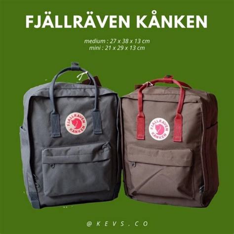 Jual Fjallraven Kanken Classic Medium Mini Army Series Tas Ransel