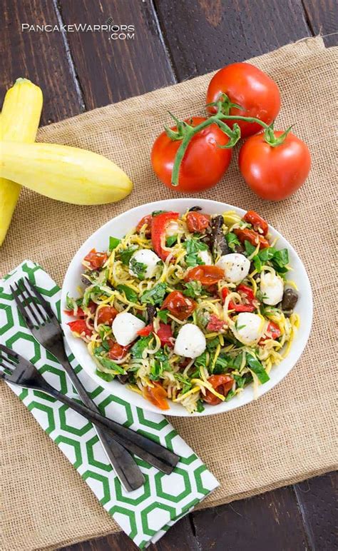 Margherita Pasta Salad Gluten Free Bites Of Wellness
