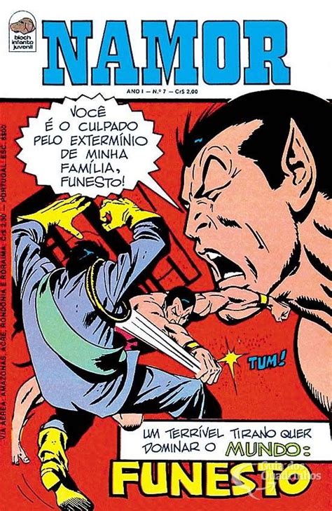 Namor N 7 Bloch Guia Dos Quadrinhos Old Comics Marvel Comics Comic